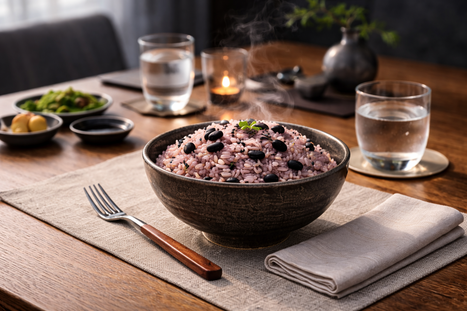 Business table scene